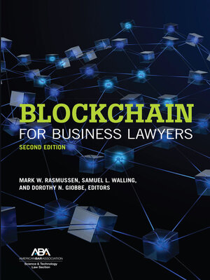 cover image of Blockchain for Business Lawyers